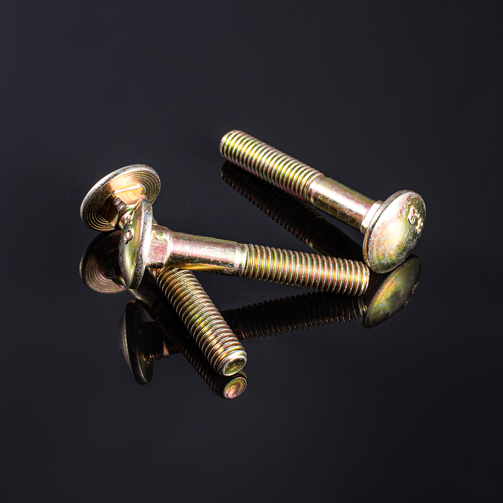Large Flat Round Head Square Neck Carriage Bolt